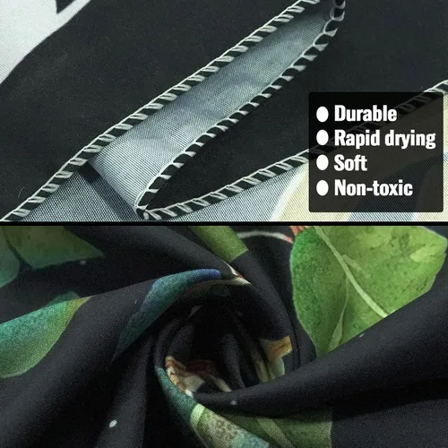Vista 7 de Lunerfex Tapiz de árbol de la vida, tapiz de pared de fase lunar, tapices verdes para dormitorio, techo, tapices para colgar en la pared