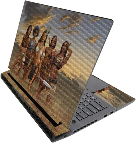 Vista 284 de MightySkins - Skin brillante con purpurina para Alienware M17 R3 (2020) y M17 R4 (2021) - Diversión de los años 90 Acabado duradero con purpurina