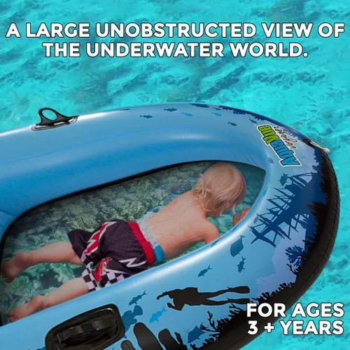 Vista 2 de Balsa inflable transparente Aquavue Voyager