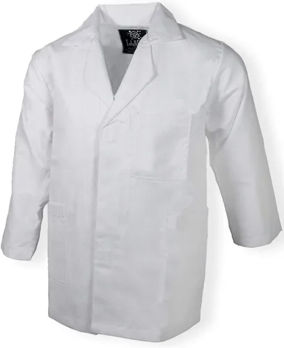 Vista 2 de Bata de Laboratorio para Niños Científico Doctor Disfraz Divertido Edades 2-10