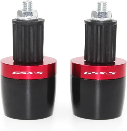 Vista 8 de Empuñaduras para manillar de motocicleta, tapón de extremo compatible con Suzuki GSX-S GSXS 125 150 750 1000/F/ABS GSX-S125 GSX-S750 GSX-S1000