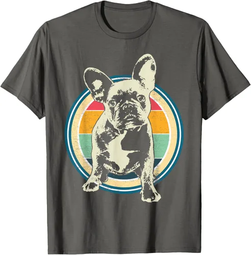 Vista 27 de Camiseta de raza de perro francesa Bulldog Frenchie, Negro, S