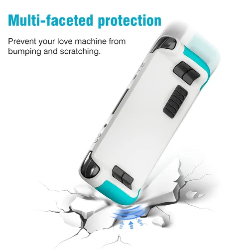 Vista 6 de Dust Cover for Steam Deck Protection Cover Case Compatible for Steam Deck (white)