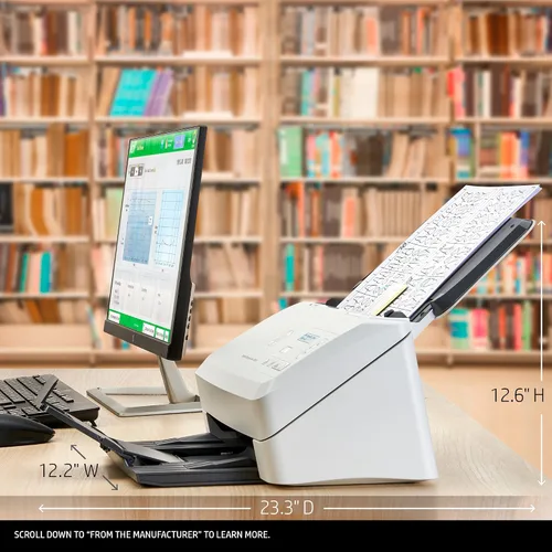 Vista 2 de HP ScanJet Enterprise Flow 7000 s3 Escáner de alimentación de hojas (L2757A)