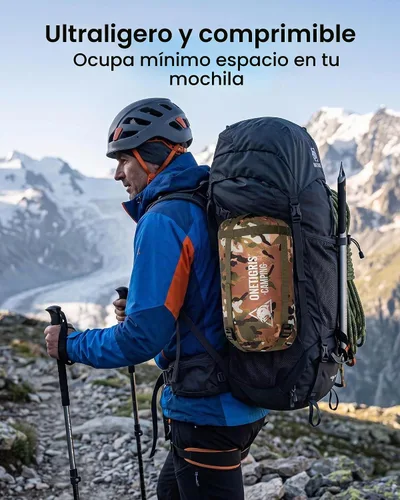 Vista 8 de OneTigris - Hamaca acolchada, longitud completa, ligera, para 4 estaciones, para camping, senderismo, viajes, playa, patio, transportable, diseño