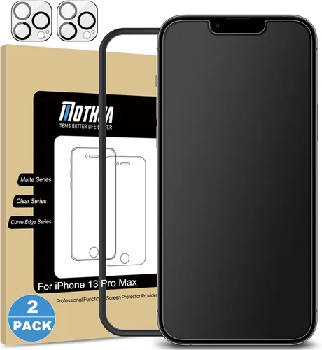 Vista 11 de Mothca Paquete de 2 protectores de pantalla de vidrio mate para iPhone Air / 17 Air [6.5 pulgadas] + Paquete de 2 protectores de lente de cámara