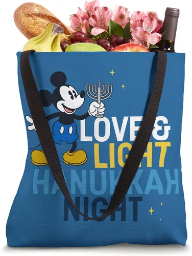Vista 4 de Disney Mickey Mouse Love & Light Happy Hanukkah - Bolsa de mano