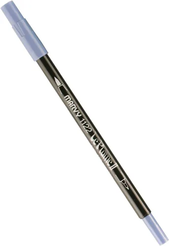 Vista 18 de Uchida 1122-C-3 Marvy Extra Fine Tip Le Plume II Rotulador de doble punta, azul