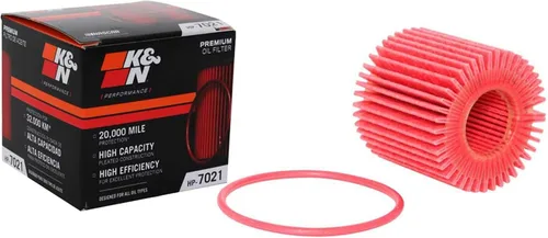 Vista 4 de K&N Filtro de aceite Select: Diseñado para proteger su motor: Se adapta a modelos seleccionados de vehículos Toyota/Lexus/Scion/Pontiac