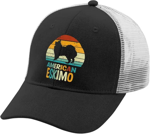 Vista 2 de devor Dad Hat American Eskimo Baseball Cap, Funny Baseball Cap for Men