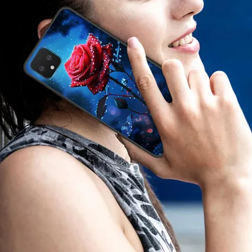 Vista 441 de Funda delgada para Google Pixel 4 XL, funda delgada de silicona de TPU suave a prueba de golpes para Google Pixel 4 XL, astronauta Galaxy
