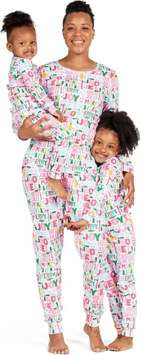 Vista 48 de The Children's Place Pijama de Navidad unisex para bebé, algodón