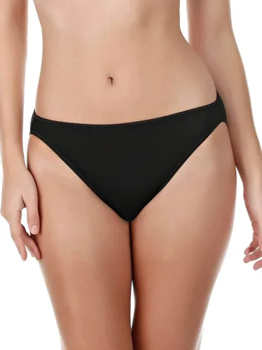 Vista 2 de Felina Panty modal Hi Cut So Smooth Apertura de pierna alta Paquete de 5