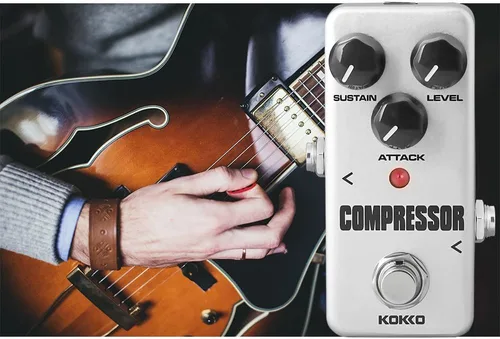 Vista 3 de Pedal de efecto para guitarra, Compresor
