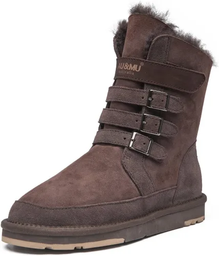 Vista 11 de Aumu - Botas de nieve de invierno para mujer Beige