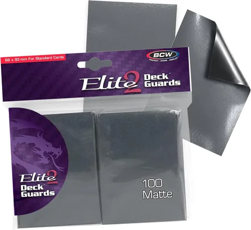 Vista 12 de BCW Elite2 - Fundas mate para tarjetas, otoño, parte delantera antirreflejos, parte trasera texturizada, se adapta a tarjetas estándar de 2.5 x 3.5