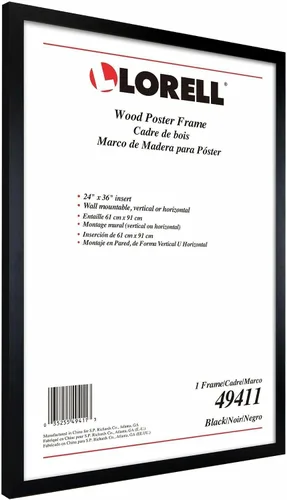 Vista 6 de Lorell Marco para póster, 16 x 20 pulgadas, madera, negro