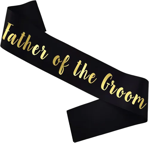 Vista 14 de Banda para el mejor hombre, divertidas fajas de despedida de soltera para despedida de soltero, accesorios para padrinos de boda