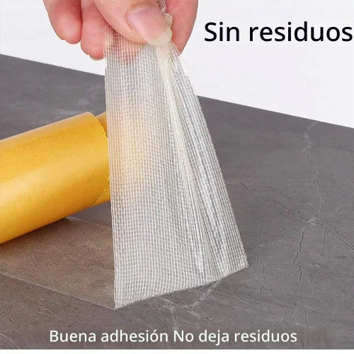 Vista 4 de Qujianwei - Cinta adhesiva de doble cara para alfombra Blanco