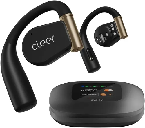 Vista 13 de Cleer ARC 3 Auriculares abiertos con Dolby Atmos y batería de 50 horas Gris claro