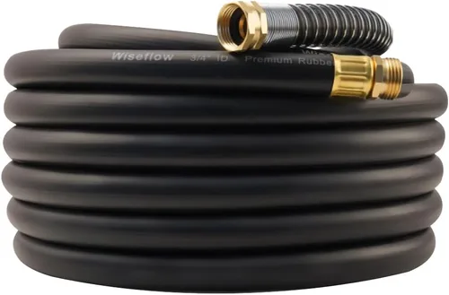 Vista 35 de Wiseflow Leader Hose Manguera de agua resistente de 3 x 5/8 pulgadas con accesorios de latón macho a hembra, extensor de manguera corta para carrete