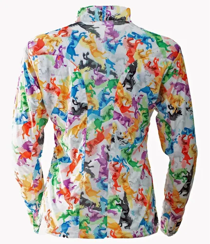 Vista 3 de Anni Lyn Sportswear Camisa de sol de manga larga ventilada para mujer