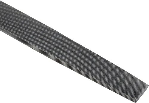 Vista 5 de Lima plana de 6 pulgadas de longitud, lima de mano de acero de alto carbono con mango ergonómico para remover, refinar, dar forma y raspar proyectos