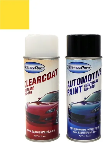 Vista 96 de Aerosol para pintura de retoque automotriz Toyota MR2-Spyder – Color plateado metálico 1D0 – Paquete todo incluido