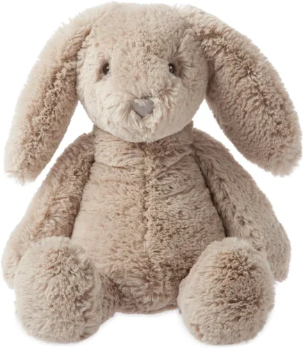 Vista 7 de Conejo de peluche Bailey Bunny de Manhattan Toys, azul, 12 pulgadas, Conejito binky rosa, 12