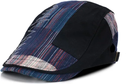 Vista 10 de M MOACC Gorra de Newsboy para hombre, boina de algodón, con hebilla ajustable de cabbie Gatsby, gorras planas para conducir