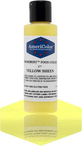 Vista 6 de AmeriColor Amerimist Color para Aerógrafo .65 Onzas, Azul Perla Brillante