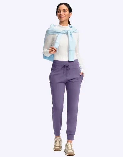 Vista 65 de G Gradual Pantalones deportivos con forro polar para mujer, de cintura alta, resistentes al agua, térmicos, para invierno, correr, senderismo