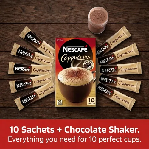 Vista 8 de Nescafe Cappuccino 10pk