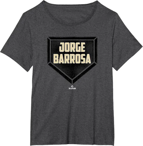 Vista 4 de Home Plate Gameday Jorge Barrosa Prospect Baseball Fan Gear T-Shirt