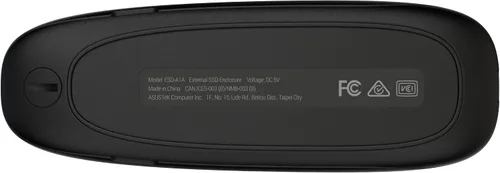 Vista 16 de ASUS Cobble M.2 NVMe® PCIe® Carcasa SSD portátil, USB-C® 3.2 Gen 2x1, velocidades de transferencia de hasta 10 Gbps, resistencia al agua y al polvo