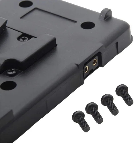 Vista 3 de Adaptador de placa de fuente de alimentación de batería con bloqueo V-Mount D-Tap para cámara Sony DSLR