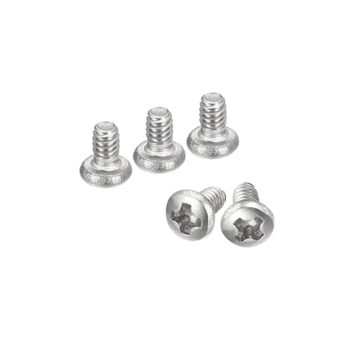 Vista 38 de uxcell Tornillos de máquina de cabeza redonda de 1/4-20x1, tornillo de acero inoxidable 304 18-8, accionamiento Phillips, totalmente roscado