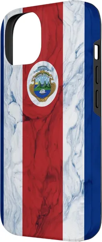 Vista 5 de Bandera de Costa Rica y fondo elegante - Funda del orgullo costarricense para iPhone 17
