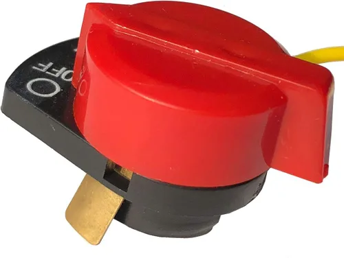 Vista 6 de Interruptor de parada del motor de encendido y apagado rojo de 3 piezas para Honda GX120 GX160 GX200 GX240 GX270 GX340 GX390 Re 36100-ZE1-015