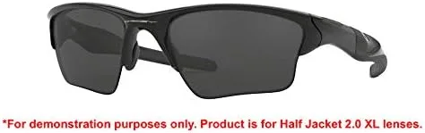 Vista 8 de Oakley Original Half Jacket 20 XL OO9154 Replacement Lenses BUNDLE BagDesigner iWear Care Kit