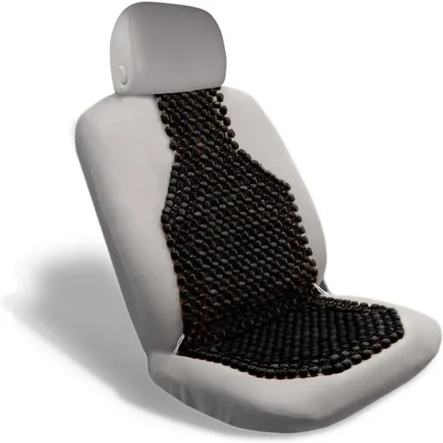 Vista 13 de VaygWay Cojín de Asiento Cómodo con Cuentas de Madera – Cubierta de Asiento de Automóvil Cómoda con Cuentas de Madera – Cubierta Fresca de Masaje
