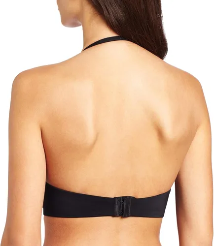 Vista 4 de ToBeInStyle - Sostén en V convertible con escote profundo para mujer