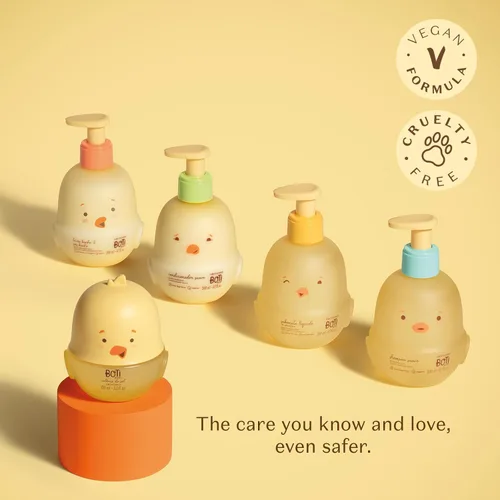 Vista 4 de O BOTICARIO Boti Baby Kids Skin Care Loción Corporal, 5.2 oz Baño suave y loción hidratante después del baño para bebés. Seguro para la piel