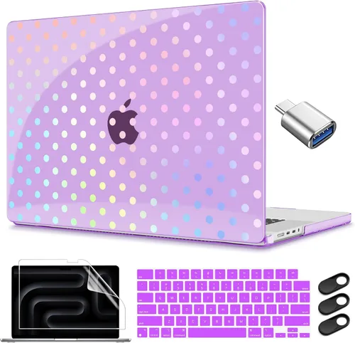 Vista 17 de CISSOOK Funda para MacBook Pro de 14 pulgadas 2025-2021 Release M5 A3434 M4 A3401 A3112 A3185 M3 A2918 A2992 M2 A2779 M1 A2442, carcasa rígida