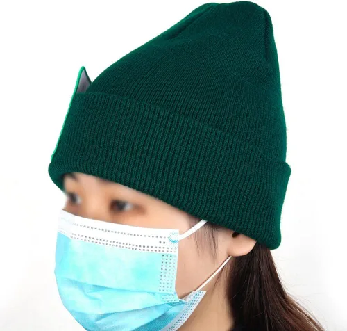 Vista 5 de P1PSZ Killjoy - Gorro de punto para disfraz de Killjoy, disfraz de Killjoy, color verde, para Halloween