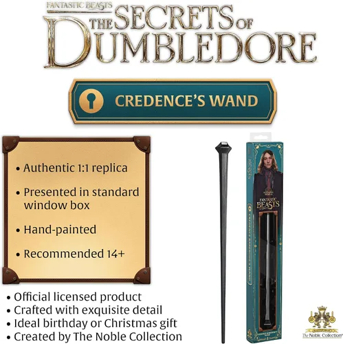 Vista 6 de The Noble Collection Credence Wand (caja de ventana)