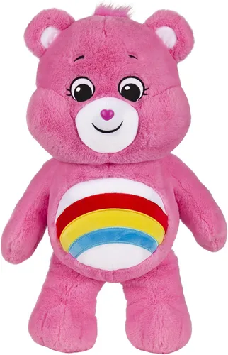 Vista 2 de Care Bears - Peluche gigante de 23.6 in, bonito juguete de peluche coleccionable, oso de peluche gigante, juguetes suaves para niñas y niños