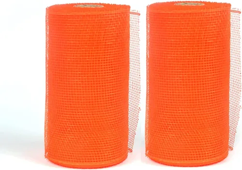Vista 68 de YYCRAFT Paquete de 2 cintas de malla de polímero metálico de 6 pulgadas (total 20 yardas, verde manzana)