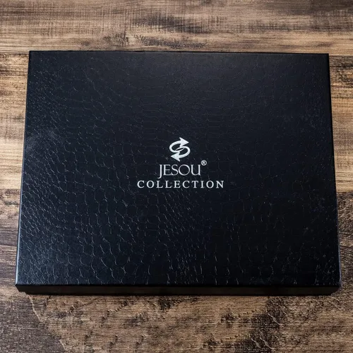 Vista 9 de Caja de regalo para hombre, juego de cesta de cumpleaños, Negro Marrón, Caja de regalo