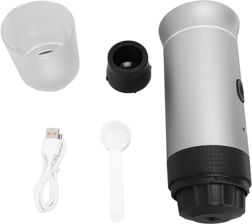 Vista 6 de Bewinner Cafetera de café espresso portátil para viajes, cafeteras eléctricas de 12 V para camping, cafetera automática para autocaravana